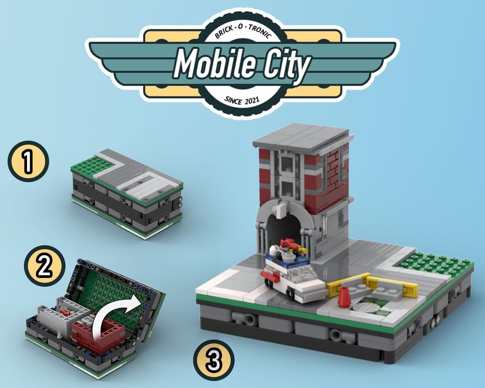Lego Mobile City MC Ghost Hunters HQ Playset