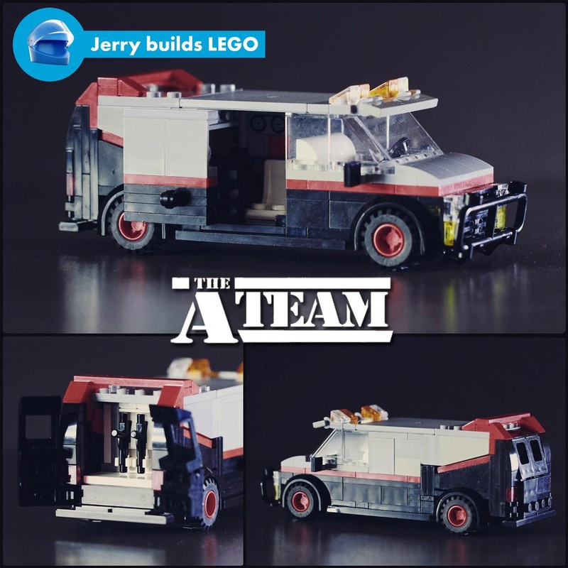 Lego A-Team GMC Vandura Van
