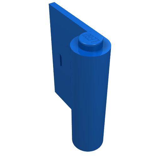 Lego Door 1 x 3 x 3 Left / Blue
