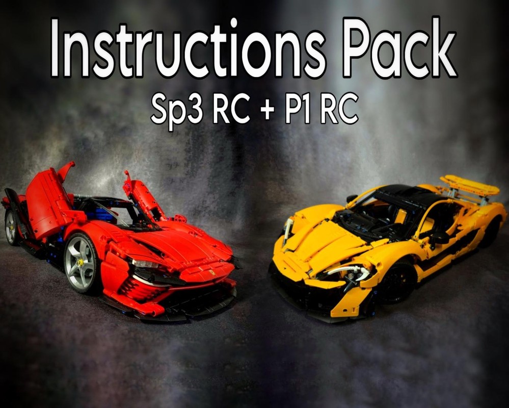 LEGO Technic RC Hypercar Bundle – SP3 & McLaren P1