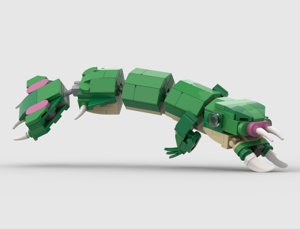 Lego Lava Lizard (Subnautica)