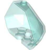 Lego Rock, Crystal 5 x 2 1/2 x 2 1/3 / Trans-Light Blue