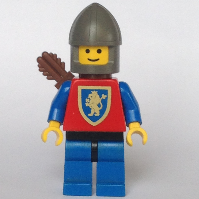 Lego Archer (Crusader Lion) - Blue Legs