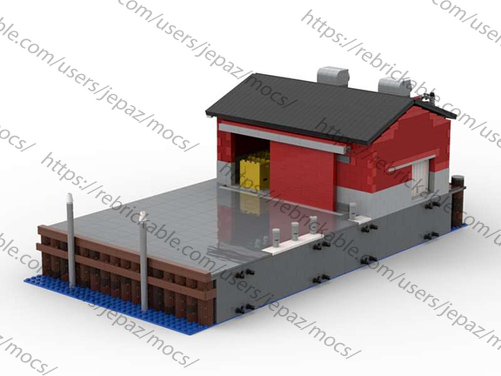 Lego FishCo Fresh Food MOC