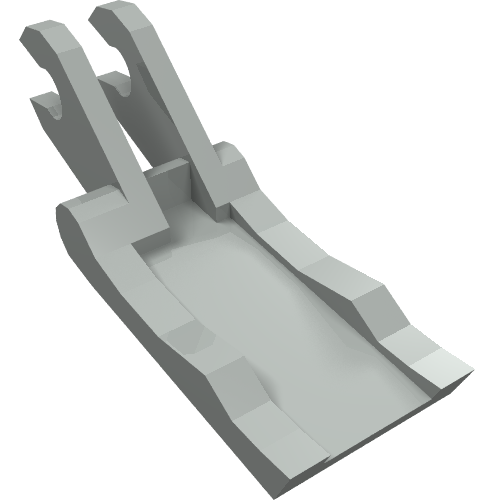 Lego Arm Grab Jaw / Light Gray