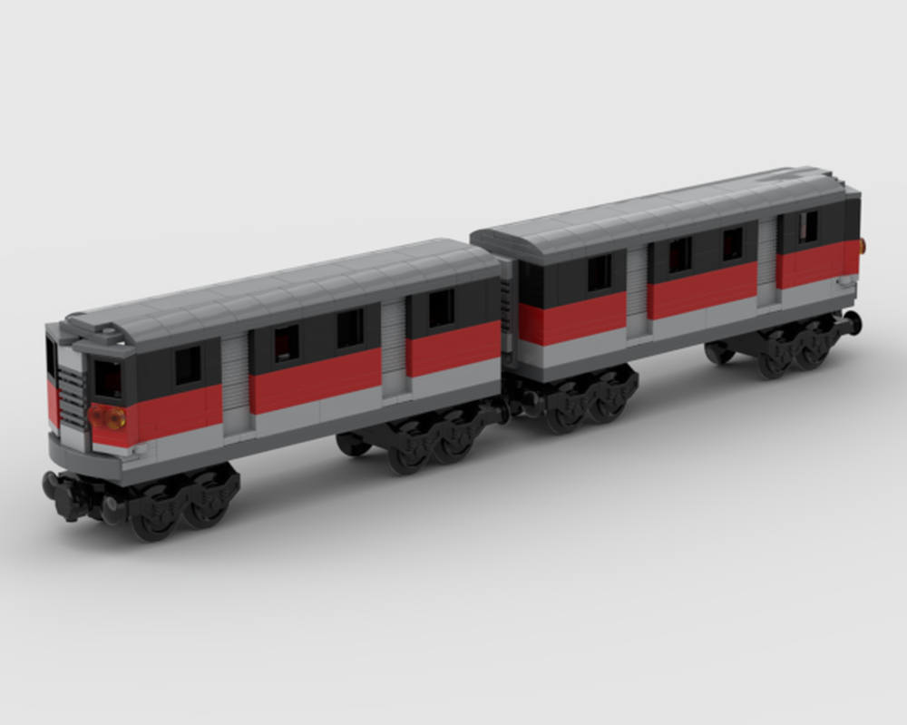 Lego Fictional Red Line Subway