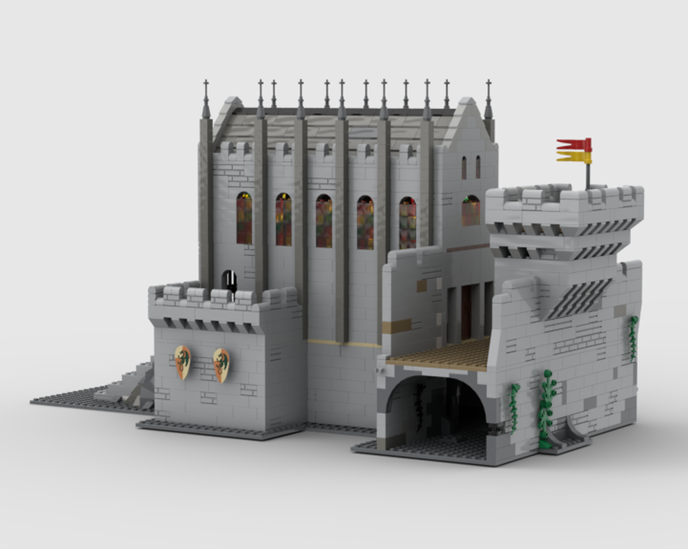 Lego Great Hall (Lion Castle) Add-on
