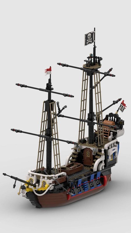 Lego Remake Lego 2689/ 2690 Red Beard Runner v1.0