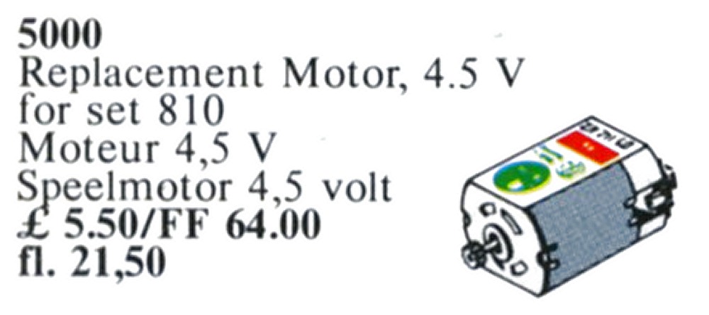 Lego Replacement 4.5V Motor