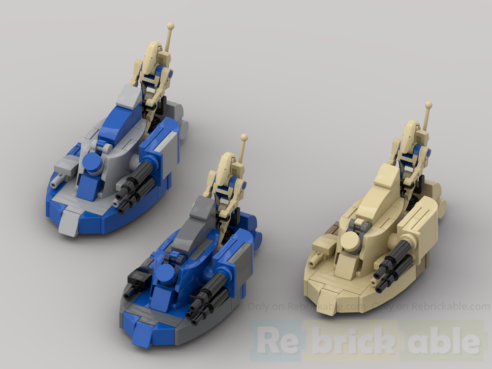 Lego Armored Scout Tank: AST (Customizable Bundle)