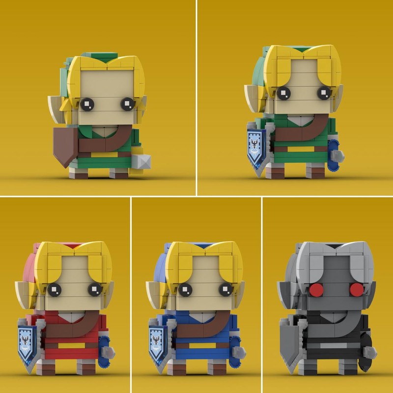 Lego Link (Ocarina of Time) Brickheadz