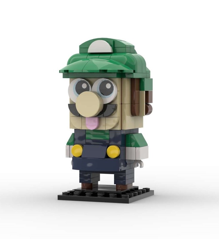 Lego Luigi (Super Mario Bros)