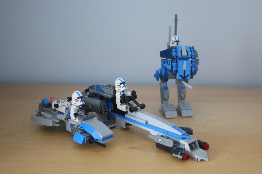 Lego 501st Legion Alternative At RT and Speeder