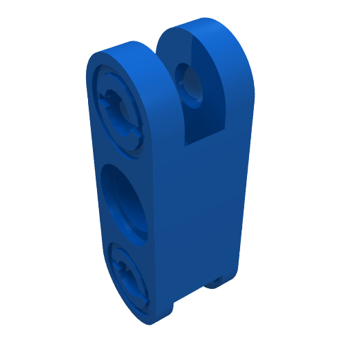 Lego Technic Action Figure Lower Leg / Blue