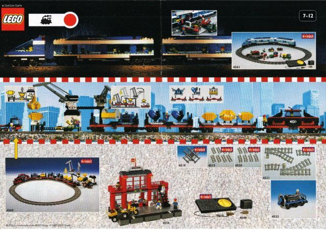Lego 2002 Mini Train (4172473/4172474)