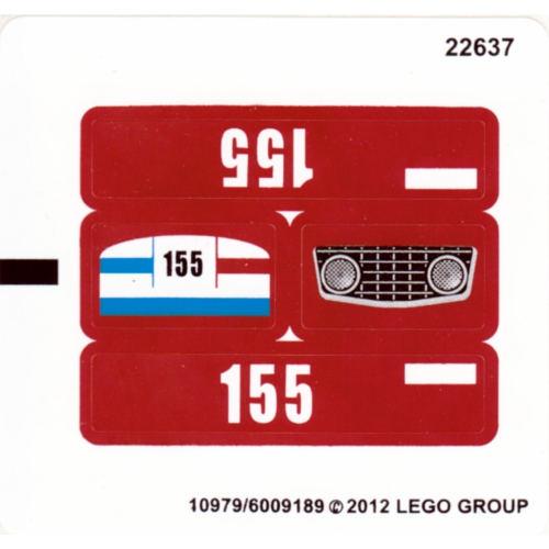 Lego Sticker Sheet for Set 30193-1