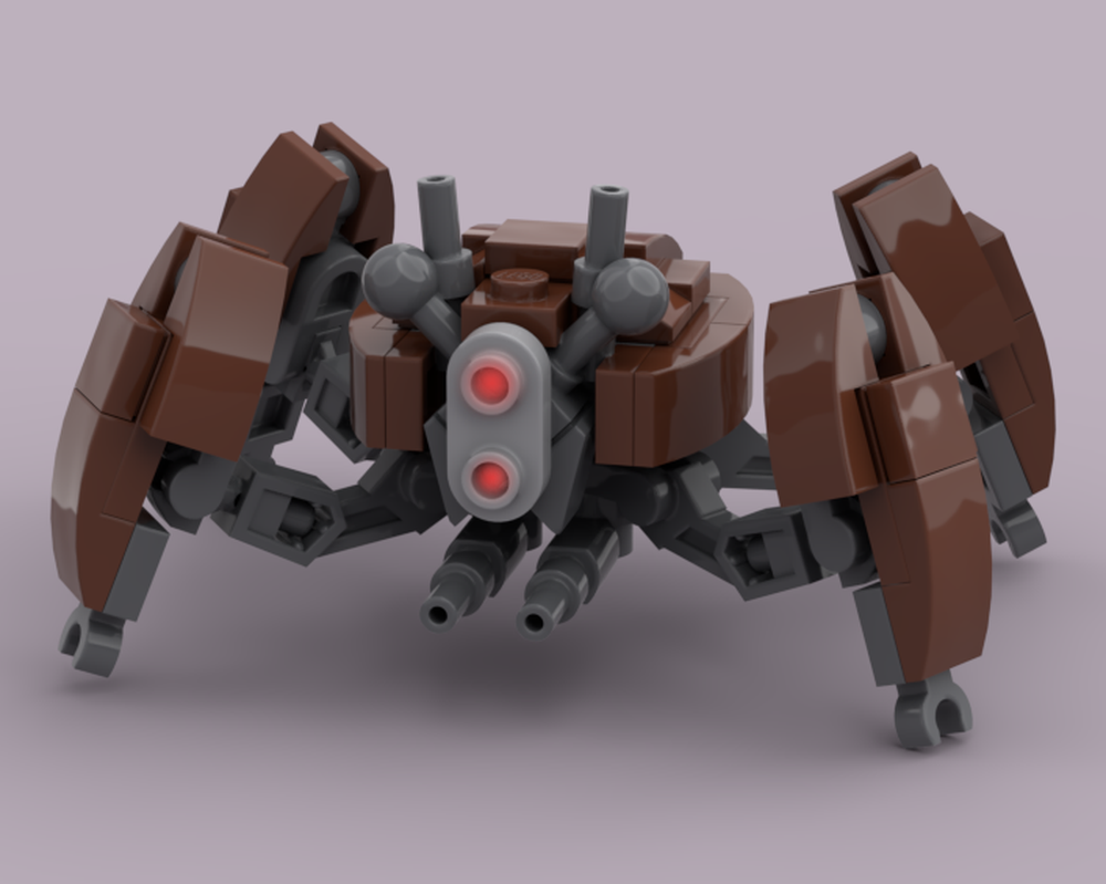 Lego LM-432 Crab Droid Clone Wars Variant (Reddish Brown)