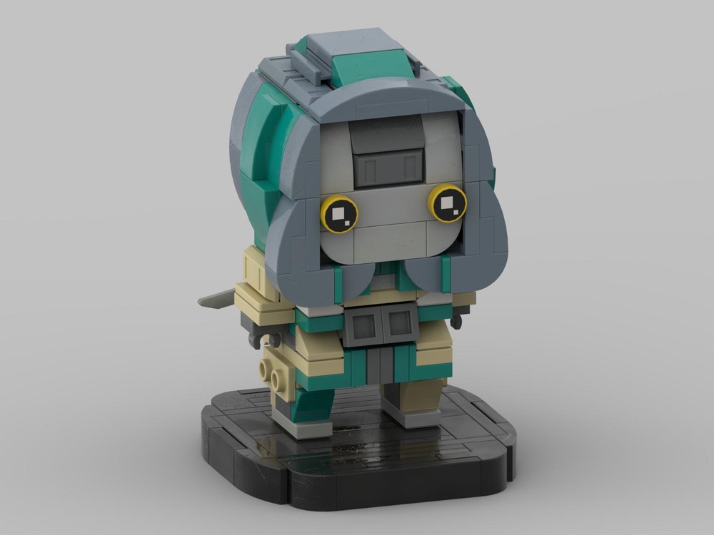 Lego Ash from Apex Legends in LEGO Brickheadz