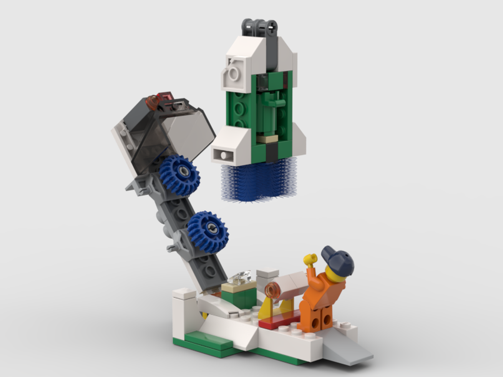 Lego 60249 Rocket & Scaffold