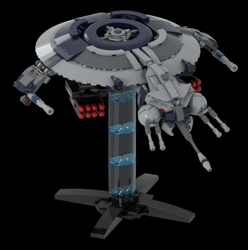 Lego CIS Gunship 75233-1 Modification