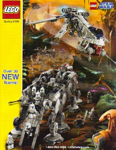 Lego 2009 Shop at Home - Spring (Star Wars cover)