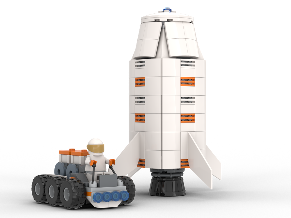 Lego Mars rocket