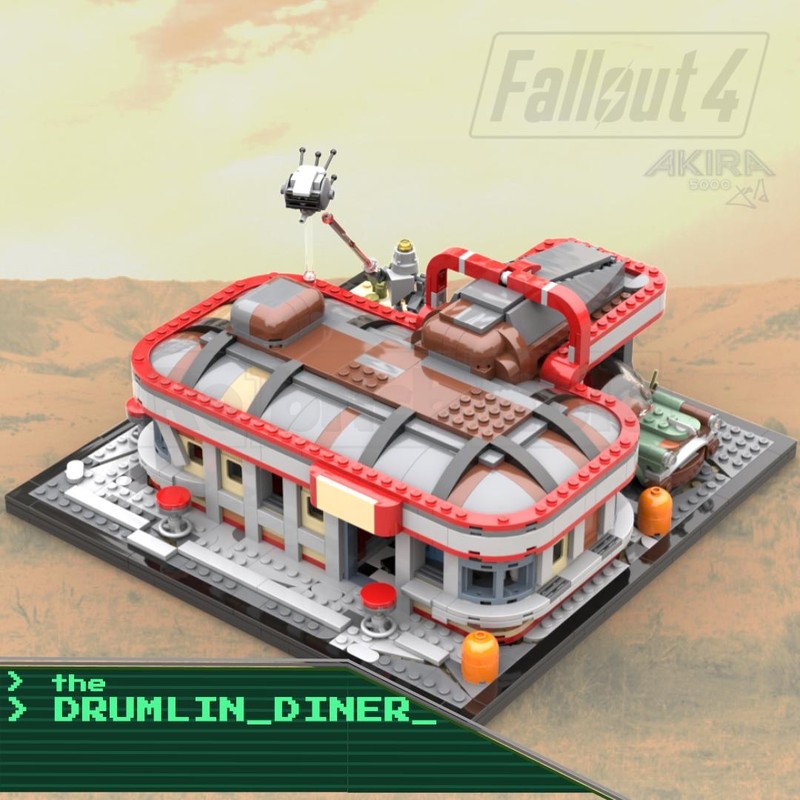 Lego Fallout Drumlin Diner