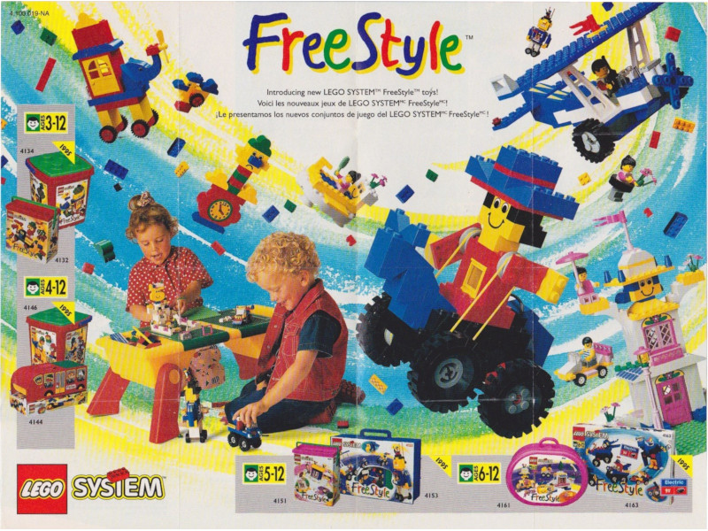 Lego 1995 Mini FreeStyle North America (4.100.019-NA)