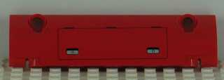 Lego Technic, Panel Curved 11 x 3 with Hatch with Silver Latches Pattern (Sticker) - Set 8109