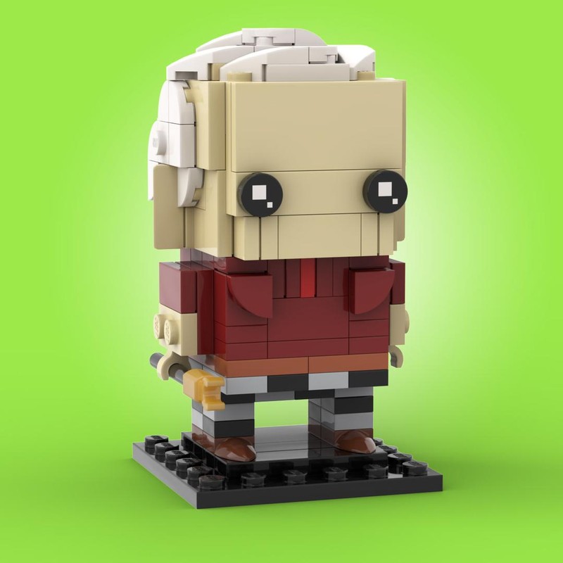 Lego 'Old' Biff Tannen - BTTF 2