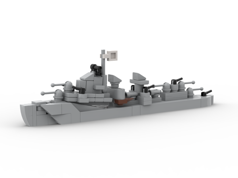 Lego Fletcher class destroyer