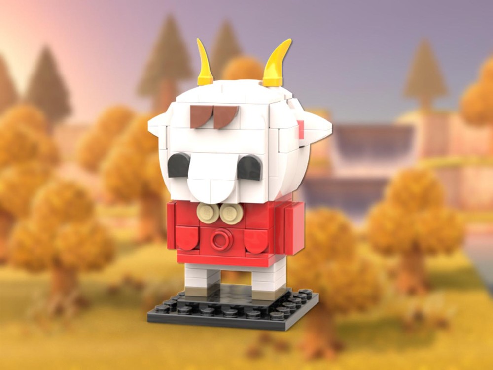 Lego Chevre Brickheadz (From Animal Crossing)