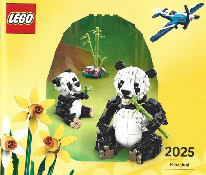 Lego 2025 Large German / Austrian March - June (DE/A Batch 2 - 6543370, DE/A f/B.R. Batch 2 - 6543356, 6543372, 6543374)