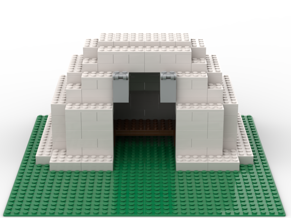 Lego Minecraft Modular raid party camp: Command tent