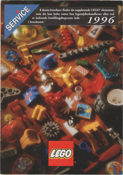 Lego 1996 Medium Service Packs Danish (924.716-DK)