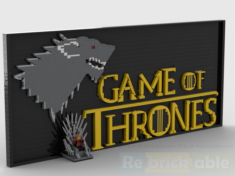 Lego Game Of Thrones frame