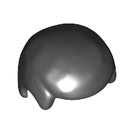 Lego Hair Smooth / Black