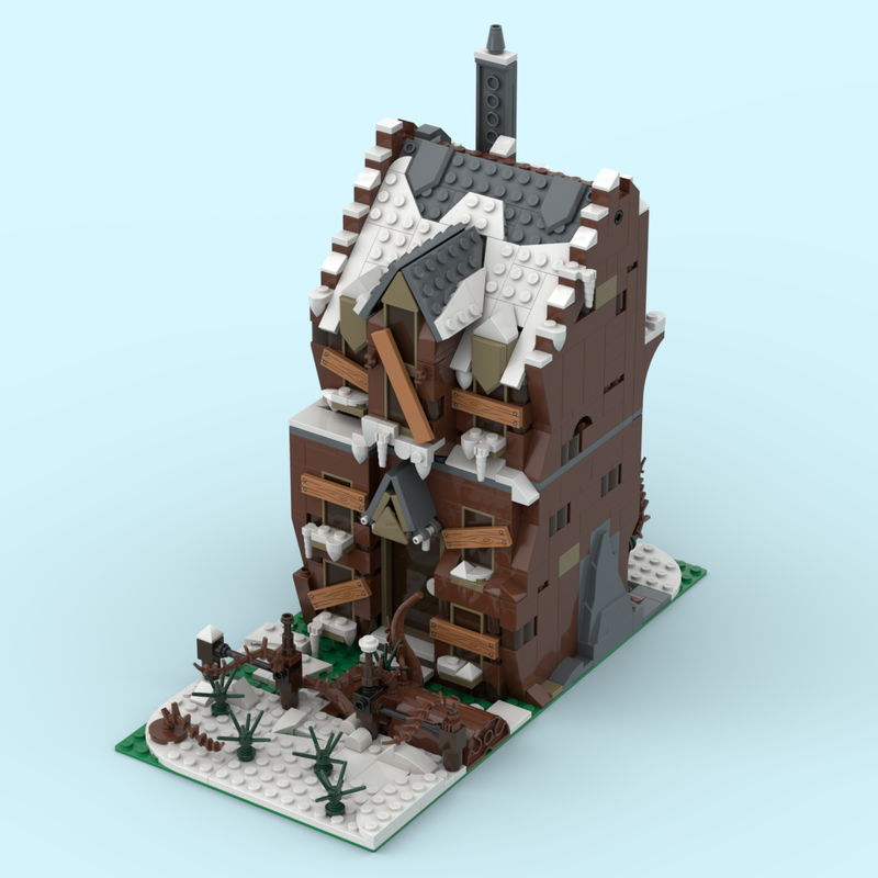 Lego Modular Abandoned House Modification 76407