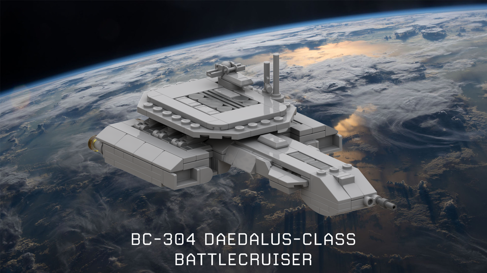 Lego BC-304 Daedalus-Class Battlecruiser