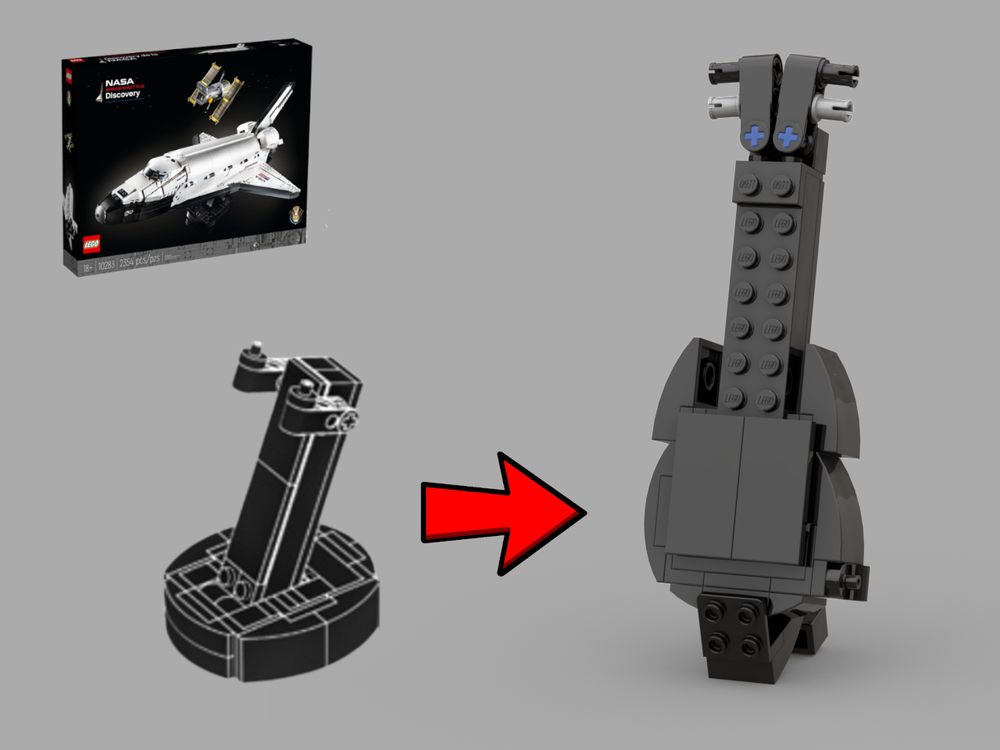 Lego HST stand → guitar