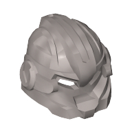 Lego Helmet Hero Factory (Bulk) / Flat Silver