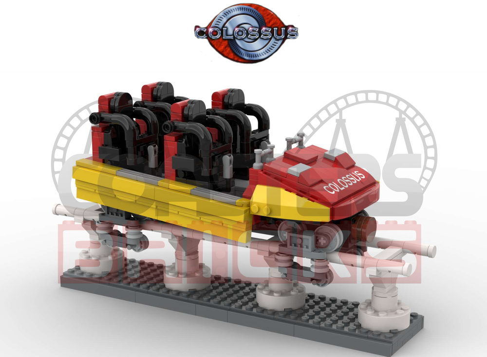 Lego ROLLERCOASTER - COLOSSUS - Thorpe Park