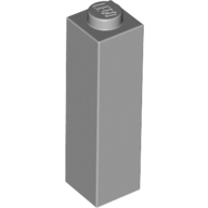 Lego Brick 1 x 1 x 3 / Light Bluish Gray