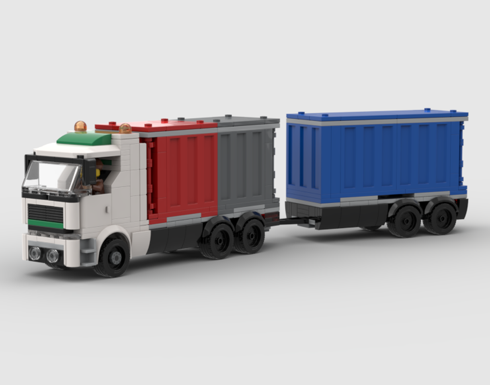 Lego Container Cargo Truck
