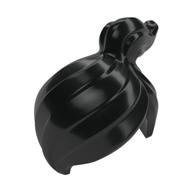 Lego Hair Ponytail Off-center [Plain] / Black