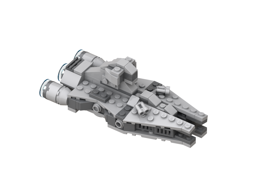 Lego Imperial Light Cruiser (Miniature Scale)