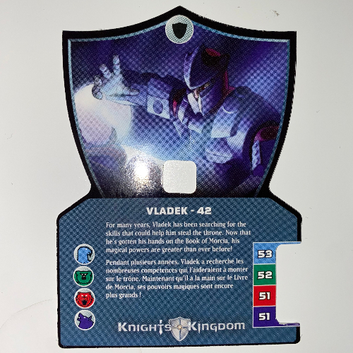Lego Trading Card, Knights Kingdom II, Vladek - 42