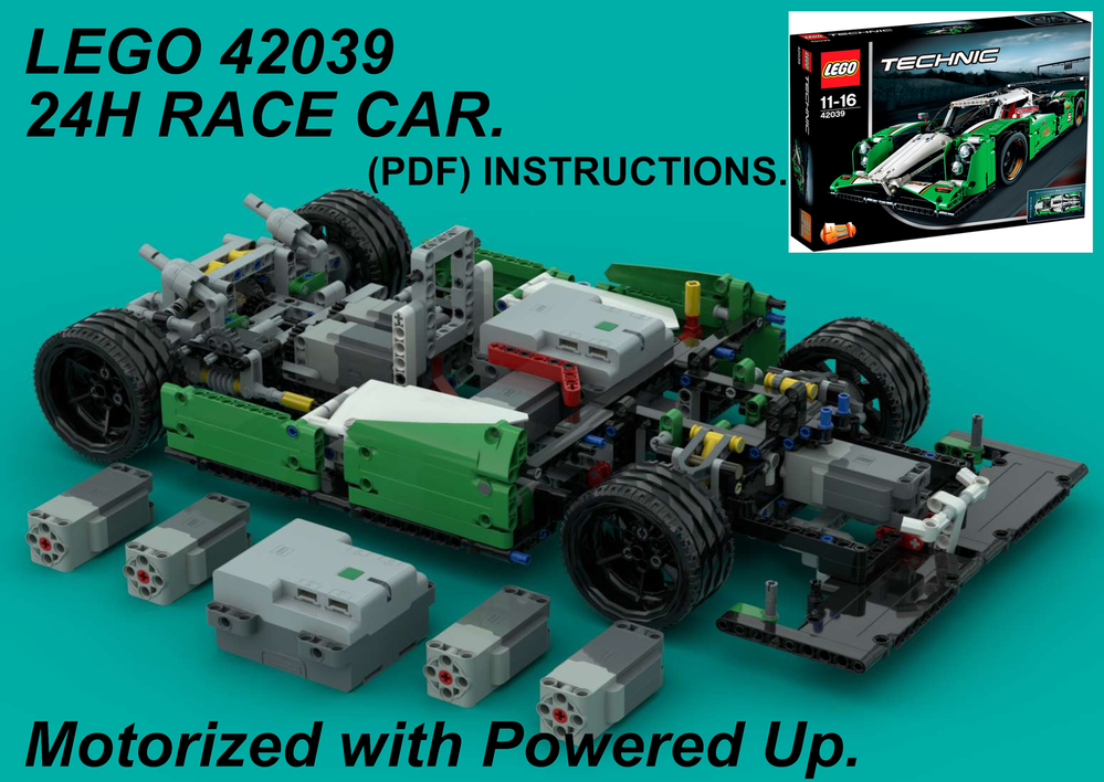 Lego 42039 24H RACE CAR (Powered Up)