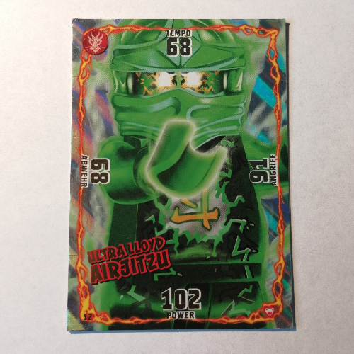 Lego Trading Card, Ninjago Game Series 2 [German] - 12 Ultra Lloyd Airjitzu / [No Color/Any Color]