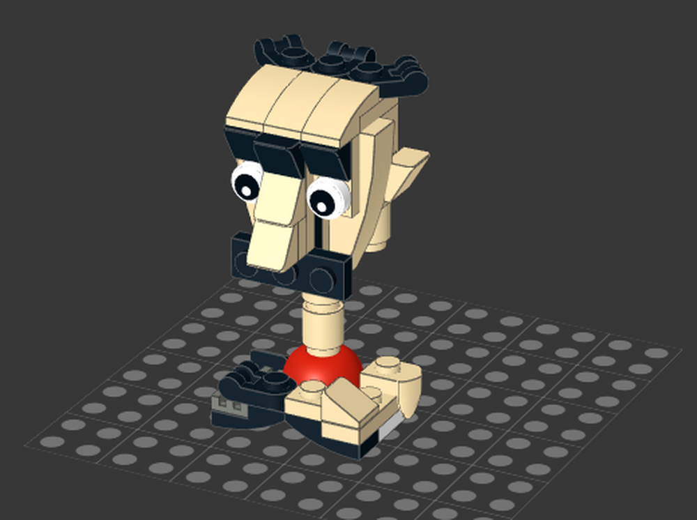 Lego Old man head